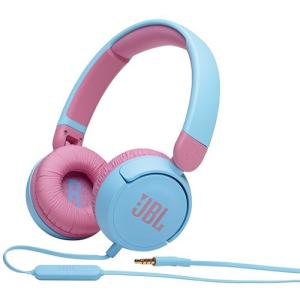 JBL Jr310 BLU キッズ向け有線オンイヤーヘッドホン ブルー｜tsukumo-y2