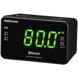 クロックラジオ CR-X1 ラジオ音声で目覚まし デュアルアラーム