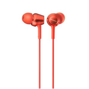 SONY（ソニー） カナル型イヤホン 重低音モデル レッド MDR-XB55APR