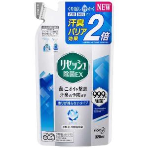 花王 Resesh（リセッシュ） リセッシュ 除菌EX 香りが残らないタイプ つめかえ用 320ml 消臭剤・芳香剤｜tsukumo-y2