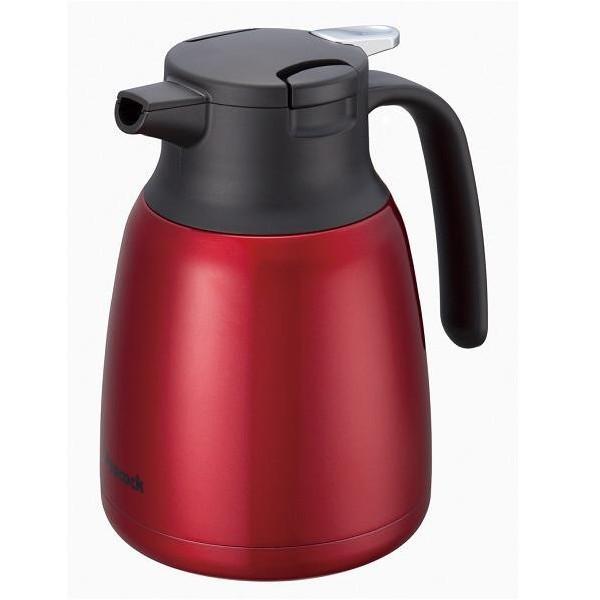 ピーコック AHR-100-R ステンレス製ハンドポット 1.0L レッド