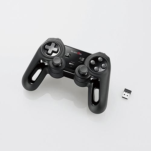 ゲームパッド エレコム PC 無線 ワイヤレス JC-U4113SBK 超高性能ワイヤレスゲームパッ...