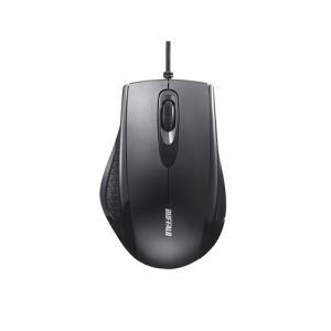 BUFFALO バッファロー 有線IR LEDマウス 3ボタンタイプ 簡易パッケージ