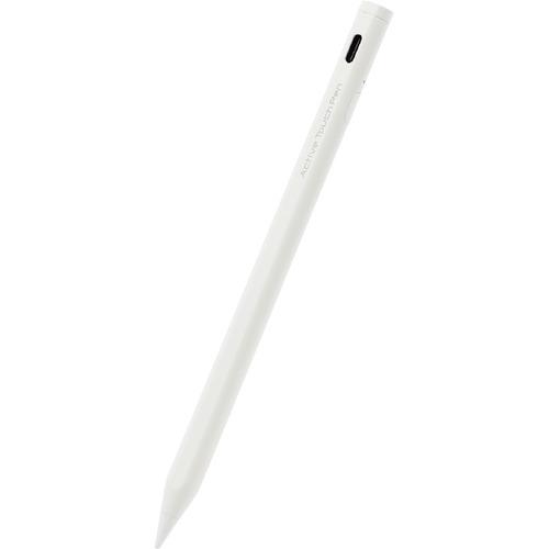 【推奨品】エレコム P-TPACSTAP02WH タッチペン 充電式 スタイラスペン 極細 ペン先 ...