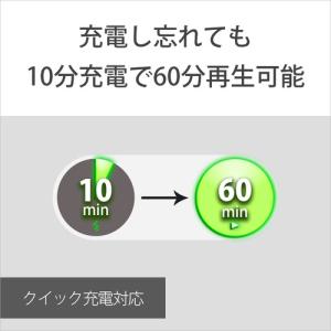 ソニー WI-C100 BZ ワイヤレスステレ...の詳細画像3