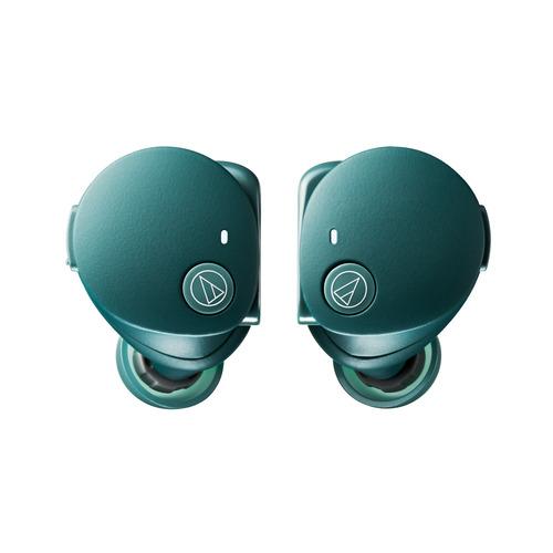 オーディオテクニカ ワイヤレス イヤホン ノイズキャンセリング IP55 最大25時間 USB-C ...