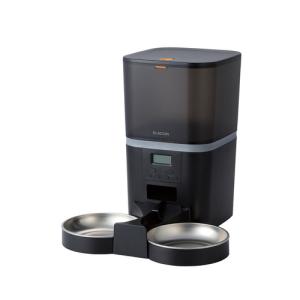 エレコム PET-AF05CAWH 自動給餌器 2L カメラ付き 1080p 暗視 Wi-Fi2.4