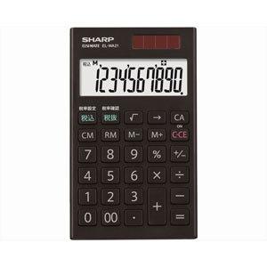 シャープ EL-WA21X カラー・デザイン電卓 「手帳タイプ」（10桁）