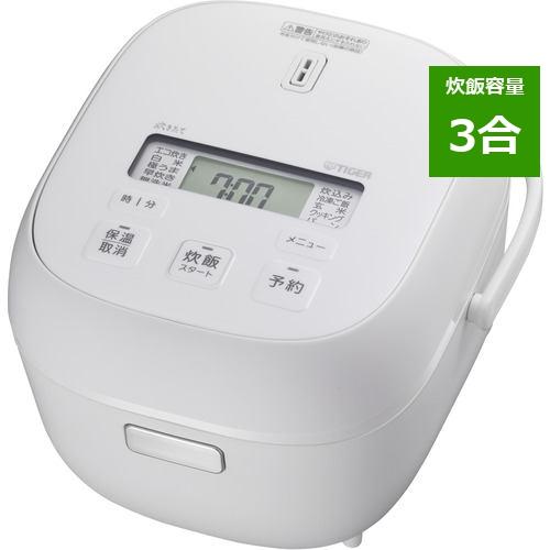 タイガー JBS-A055WM マイコン炊飯ジャー 炊きたて 3合 ホワイト