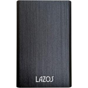 リーダーメディアテクノ L-HC-B 2.5インチ HDD／SSDケース Lazos ブラック LHCB｜tsukumo-y2