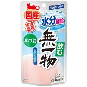 はごろもフーズ 飲む無一物パウチかつお 40g｜tsukumo-y2