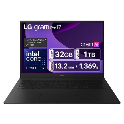 ★SUH LGエレクトロニクス ノートPC LG gram Pro 17 17Z90TP-GD88J...