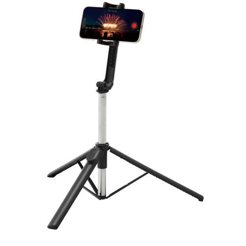 エレコム スマートフォン用 2way 三脚 Bluetoothリモコン付 軽量 1500mm P-S...