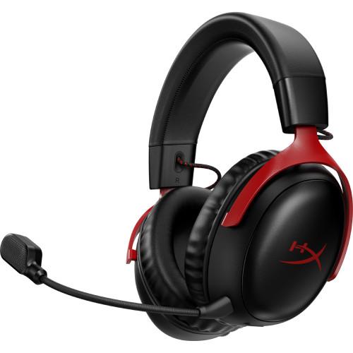HyperX Cloud III Wireless Gaming Headset (Black/Re...