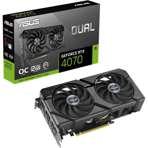 Dual GeForce RTX 4070 EVO OC Edition 12GB GDDR6X　D...