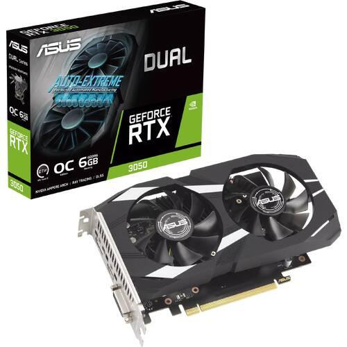 Dual GeForce RTX 3050 OC Edition 6GB GDDR6　DUAL-RT...