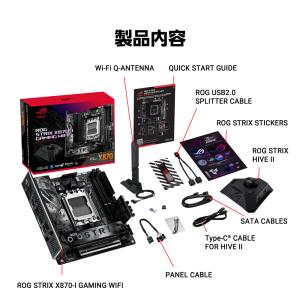 ROG STRIX X870-I GAMING...の詳細画像1