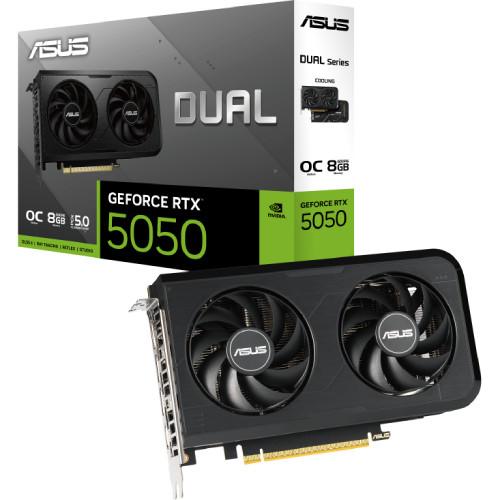 Dual GeForce RTX 5050 8GB GDDR6 OC Edition　DUAL-RT...