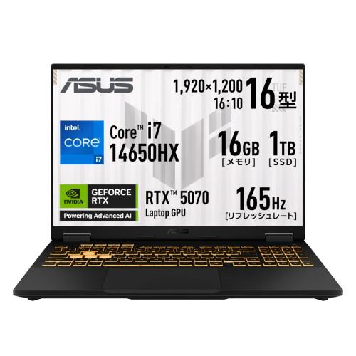 ゲーミングノート TUF Gaming F16 FX608JPR-I7R507016G [16型 /...