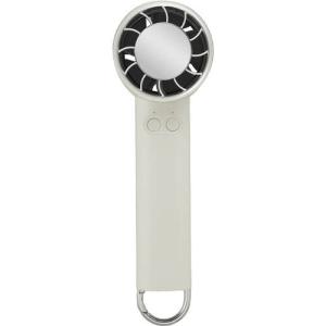 GH-FANHHW-IV ペルチェ素子搭載冷却プレート付きハンディFAN アイボリー