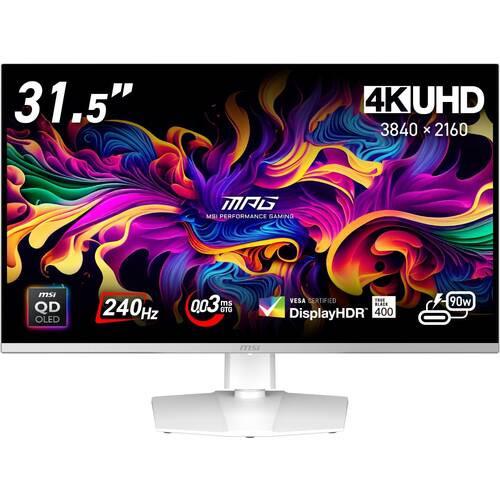 MPG 321URXW QD-OLED 31.5インチ 4K ゲーミングモニター 240Hz 0.0...