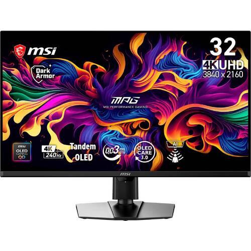 MPG 322UR QD-OLED X24 31.5インチ 4Kゲーミングモニター 量子ドット 有機...