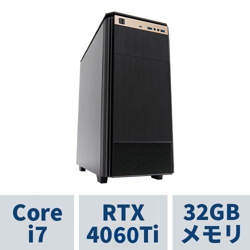 クリエイターPC ( Corei7-14700K / 32GBメモリ / GeForce RTX40...