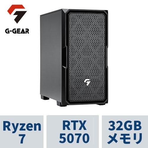 ゲーミングPC G-GEAR GE7A-A254B/CP2 Ryzen7 /RTX5070 /32G...
