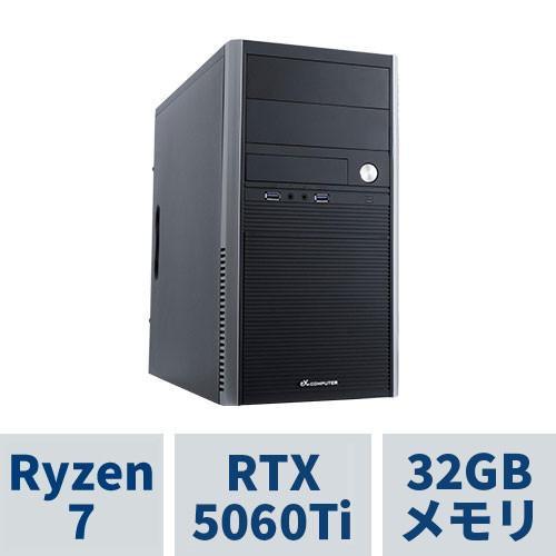 ミニタワーPC AeroStream RM7A-E251B/CP3 Ryzen7 5700X /RT...