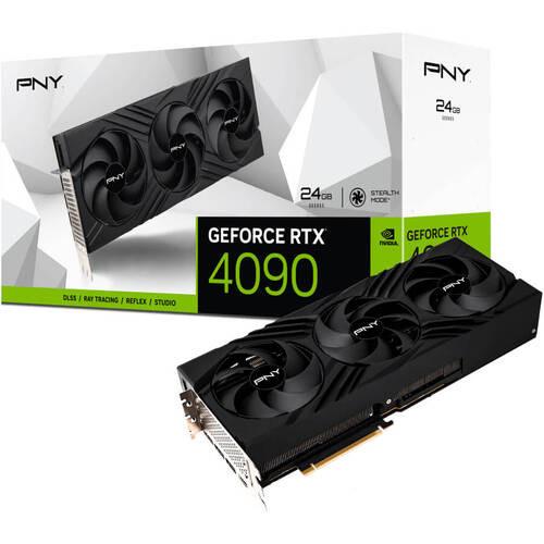 PNY GeForce RTX 4090 24GB VERTO LED 3FAN　VCG409024...