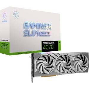 GeForce RTX 4070 GAMING X SLIM WHITE 12G