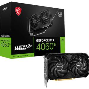 MSI GeForce RTX 4060 Ti VENTUS 2X BLACK 16G OC グラフィックボード