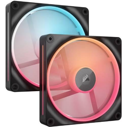 iCUE LINK LX140-R RGB Dual Fans Reverse Starter Ki...