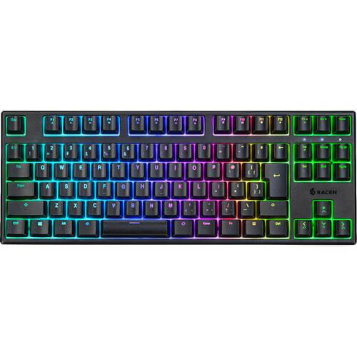 RACEN 磁気スイッチ式ゲーミングキーボード Mag Swift [CRC-GKMGRT01BK]...