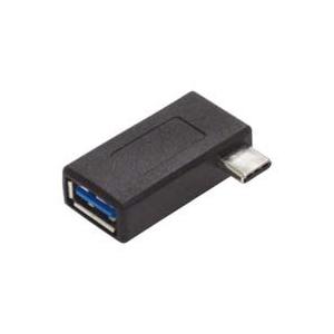 USB3.1変換アダプタ Cオス - Aメス L型 U30CA-LFADT｜tsukumo-y