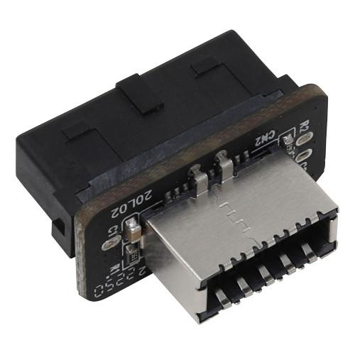 USB-025　内部USB3.0 - フロントUSB Type-Cヘッダー変換アダプタ