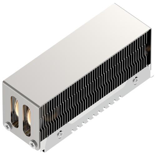 M.2 SSD用ヒートシンクセット ヒートパイプ2本内蔵 BA-HM04