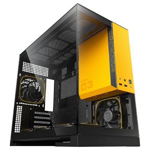 Model 3 with 5FAN Yellow/Black　GF-M3-YB PLUS