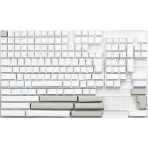 Designer Keycaps - Matte White (158 keys) [GRT046-...