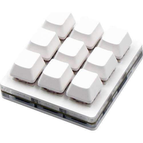 キーカスタマイズ ちょい足しキーボード 9キー ホワイト MK-09WH