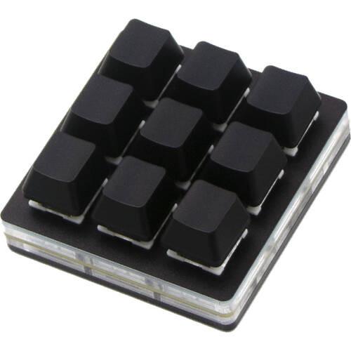 キーカスタマイズ ちょい足しキーボード 9キー ブラック MK-09BK