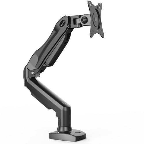 HNSS31 ブラック ガススプリング式 シングル モニターアーム 13〜32インチ対応 耐荷重2〜...