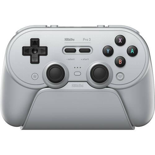 8BitDo Pro 3 Bluetooth Gray 有線/USB無線/Bluetooth対応 ゲ...