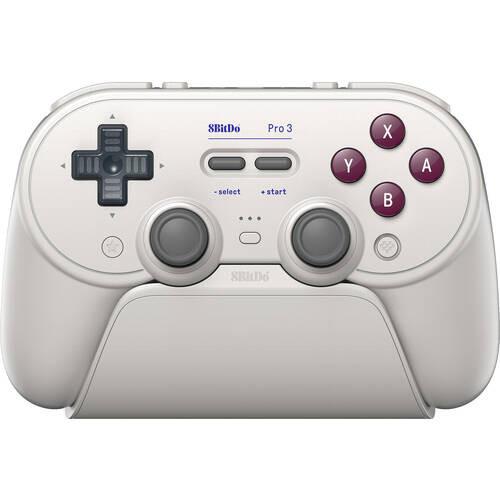 8BitDo Pro 3 Bluetooth Classic 有線/USB無線/Bluetooth対...