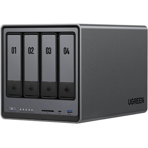 DXP4800 [NASケース・NASキット（HDD・SSD無し） / 4ベイ + 2スロット / ...