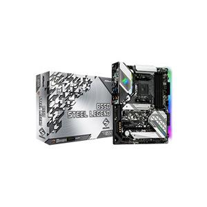 ASRock アスロック B550 Steel Legend マザーボード AMD B550チップセット搭載 ATX  / Socket AM4