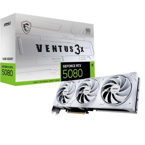GeForce RTX 5080 16G VENTUS 3X OC WHITE