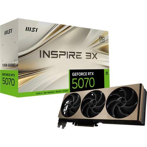 GeForce RTX 5070 12G INSPIRE 3X OC