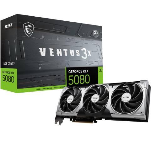 GeForce RTX 5080 16G VENTUS 3X OC