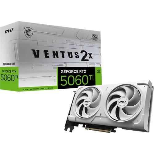 GeForce RTX 5060 Ti 16G VENTUS 2X OC WHITE PLUS